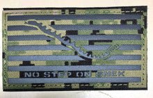 Load image into Gallery viewer, NO STEP ON SNEK Patch-Laser-cut-IR
